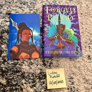 Forged in Blood by Ehigbor Okosun Fairyloot signed edition